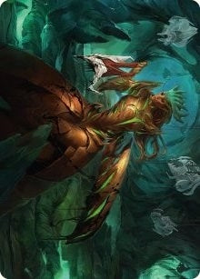 Image for Glissa Sunslayer Art Card (47) [Art Series: Phyrexia: All Will Be One]