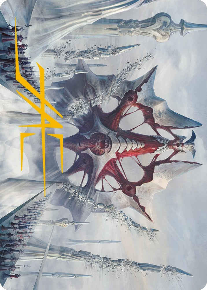 Image for Mondrak, Glory Dominus Art Card (Gold-Stamped Signature) (5) [Art Series: Phyrexia: All Will Be One]