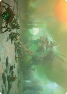 Image for Green Sun's Twilight Art Card (39) [Art Series: Phyrexia: All Will Be One]