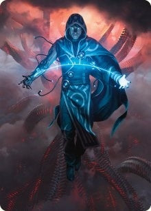 Image for Jace, the Perfected Mind Art Card (15/81) (15) [Art Series: Phyrexia: All Will Be One]