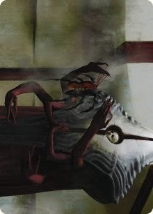 Image for Vivisection Evangelist Art Card (54) [Art Series: Phyrexia: All Will Be One]