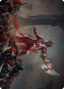 Image for Mite Overseer Art Card (4) [Art Series: Phyrexia: All Will Be One]