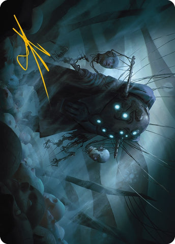 Image for Meldweb Curator Art Card (Gold-Stamped Signature) (16) [Art Series: Phyrexia: All Will Be One]