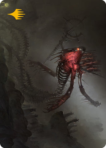 Image for Drivnod, Carnage Dominus Art Card (Gold-Stamped Signature) (20) [Art Series: Phyrexia: All Will Be One]