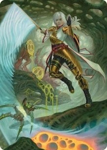 Image for The Eternal Wanderer Art Card (3) [Art Series: Phyrexia: All Will Be One]
