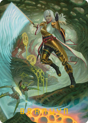 Image for The Eternal Wanderer Art Card (Gold-Stamped Signature) (3) [Art Series: Phyrexia: All Will Be One]