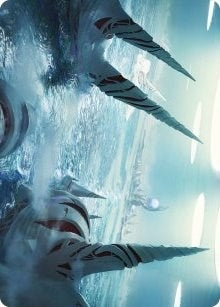 Image for Seachrome Coast Art Card (61) [Art Series: Phyrexia: All Will Be One]