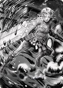 Image for Nahiri, the Unforgiving Art Card (80/81) (80) [Art Series: Phyrexia: All Will Be One]