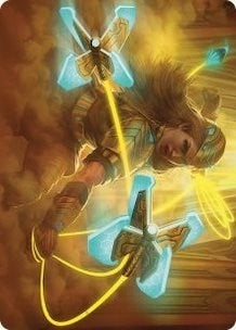 Bladehold War-Whip Art Card (46) [Art Series: Phyrexia: All Will Be One]