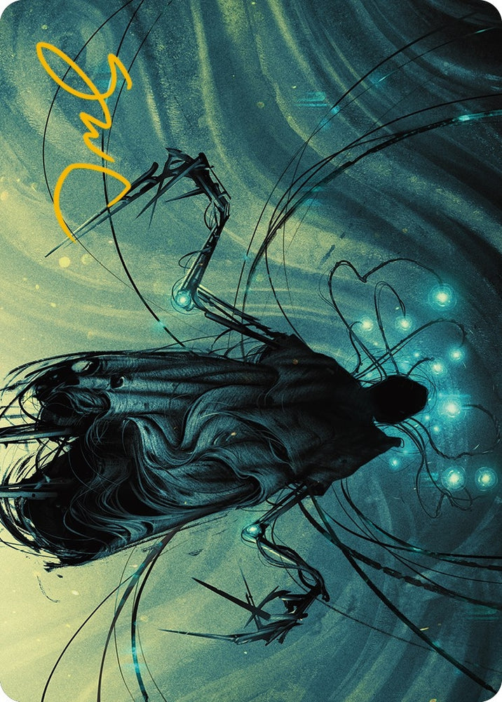 Image for Ichor Synthesizer Art Card (Gold-Stamped Signature) (14) [Art Series: Phyrexia: All Will Be One]