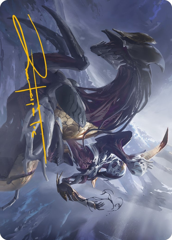 Image for Ria Ivor, Bane of Bladehold Art Card (Gold-Stamped Signature) (53) [Art Series: Phyrexia: All Will Be One]