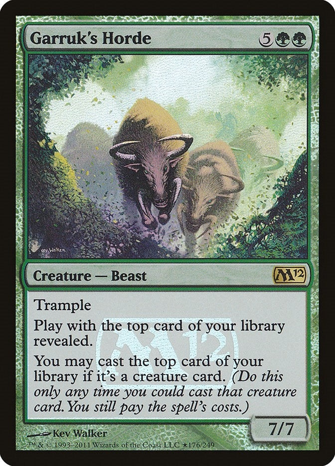Image for Garruk's Horde (176) [Launch Party & Release Event Promos]