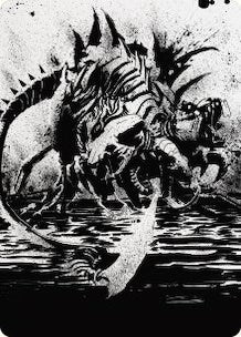 Image for Karumonix, the Rat King Art Card (70) [Art Series: Phyrexia: All Will Be One]