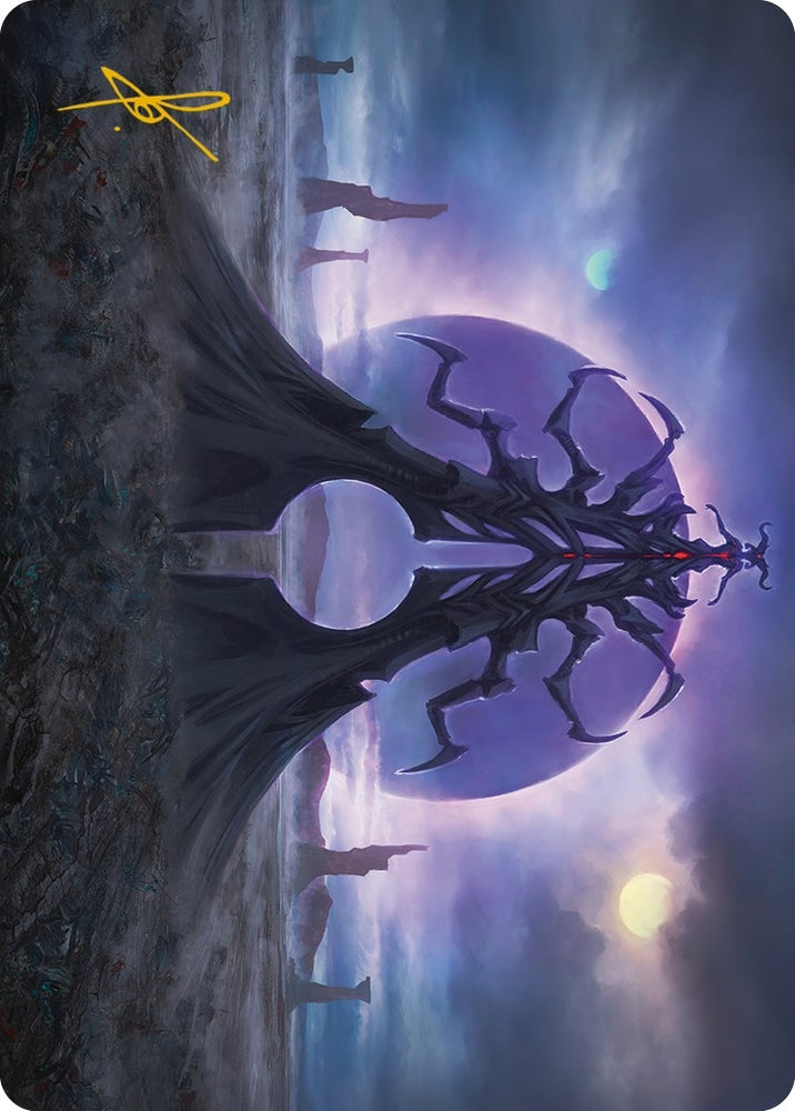 Image for Black Sun's Twilight Art Card (Gold-Stamped Signature) (19) [Art Series: Phyrexia: All Will Be One]