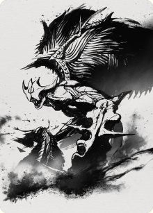Image for Phyrexian Vindicator Art Card (65/81) (65) [Art Series: Phyrexia: All Will Be One]