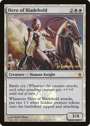 Image for Hero of Bladehold (8) [Prerelease Cards]