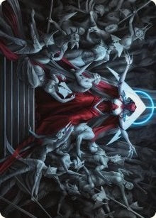 Image for Elesh Norn, Mother of Machines Art Card (2/81) (2) [Art Series: Phyrexia: All Will Be One]