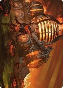 Image for Urabrask's Forge Art Card (37) [Art Series: Phyrexia: All Will Be One]