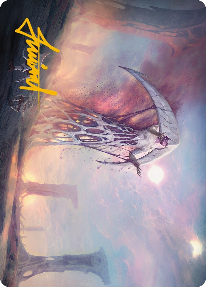 Image for White Sun's Twilight Art Card (Gold-Stamped Signature) (11) [Art Series: Phyrexia: All Will Be One]