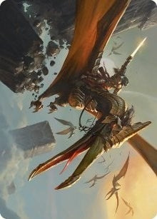 Image for Skyhunter Strike Force Art Card (9) [Art Series: Phyrexia: All Will Be One]