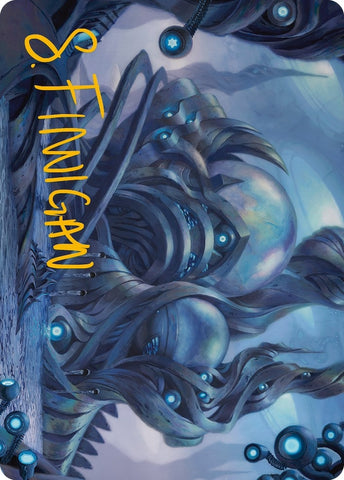 Image for The Surgical Bay Art Card (Gold-Stamped Signature) (62) [Art Series: Phyrexia: All Will Be One]
