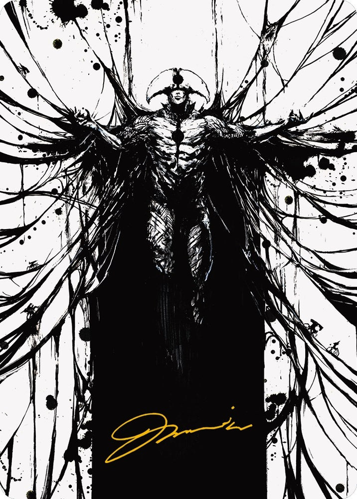 Image for Sinew Dancer Art Card (Gold-Stamped Signature) (66) [Art Series: Phyrexia: All Will Be One]