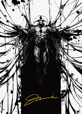 Image for Sinew Dancer Art Card (Gold-Stamped Signature) (66) [Art Series: Phyrexia: All Will Be One]