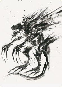 Image for Phyrexian Obliterator Art Card (71) [Art Series: Phyrexia: All Will Be One]