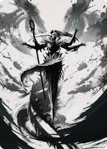 Image for Atraxa, Grand Unifier Art Card (77/81) (77) [Art Series: Phyrexia: All Will Be One]