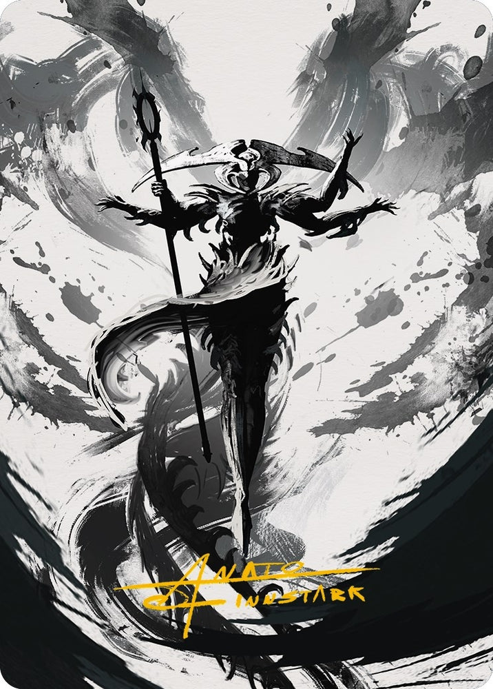 Image for Atraxa, Grand Unifier Art Card (77/81) (Gold-Stamped Signature) (77) [Art Series: Phyrexia: All Will Be One]