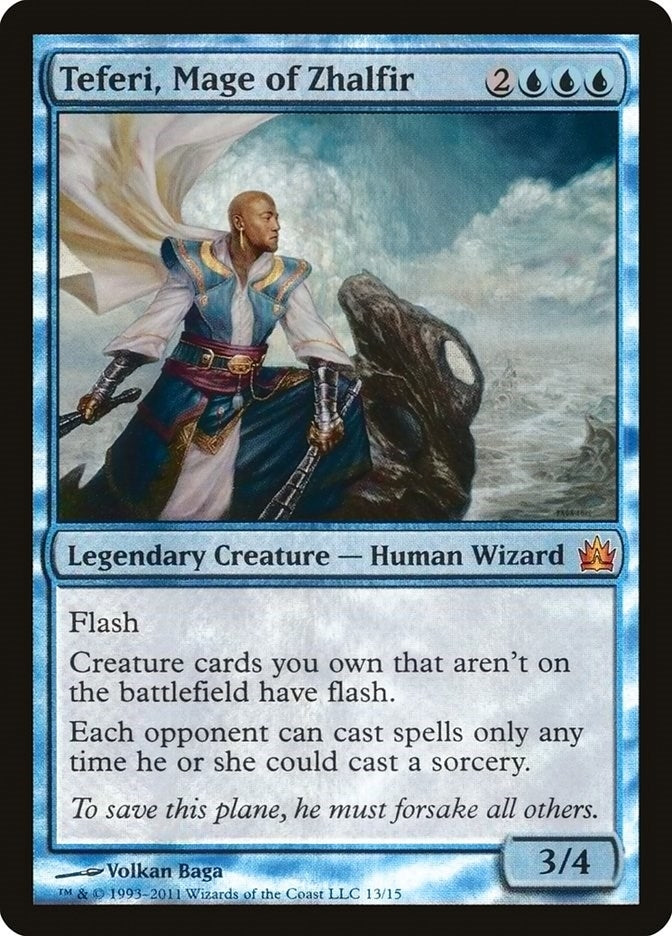 Image for Teferi, Mage of Zhalfir [From the Vault: Legends]