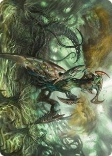 Image for Zopandrel, Hunger Dominus Art Card (44) [Art Series: Phyrexia: All Will Be One]