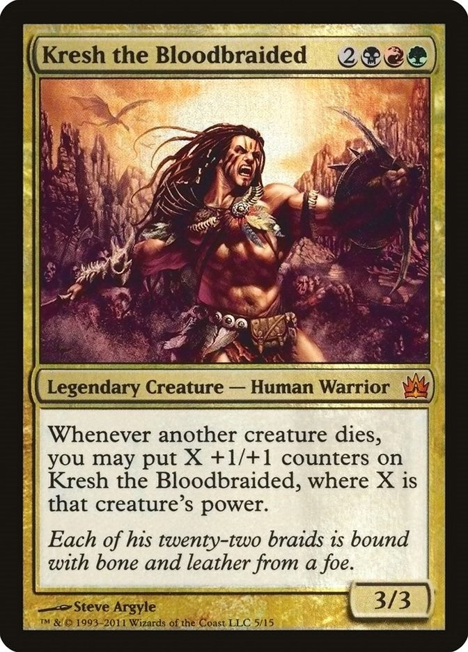 Image for Kresh the Bloodbraided [From the Vault: Legends]