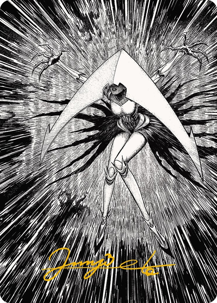 Image for Elesh Norn, Mother of Machines Art Card (64/81) (Gold-Stamped Signature) (64) [Art Series: Phyrexia: All Will Be One]