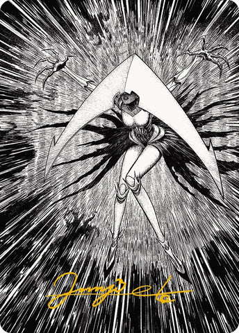 Image for Elesh Norn, Mother of Machines Art Card (64/81) (Gold-Stamped Signature) (64) [Art Series: Phyrexia: All Will Be One]