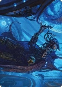 Image for Atmosphere Surgeon Art Card (12) [Art Series: Phyrexia: All Will Be One]