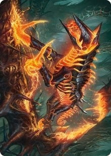 Image for Kuldotha Cackler Art Card (32) [Art Series: Phyrexia: All Will Be One]