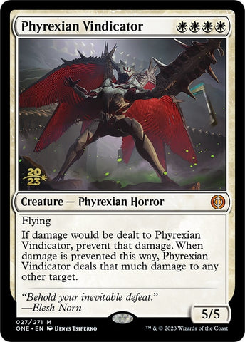 Image for Phyrexian Vindicator (27) [Prerelease Cards]