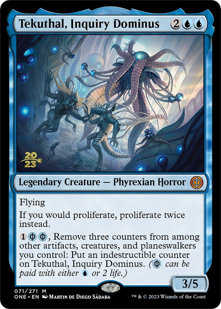 Image for Tekuthal, Inquiry Dominus (71) [Prerelease Cards]