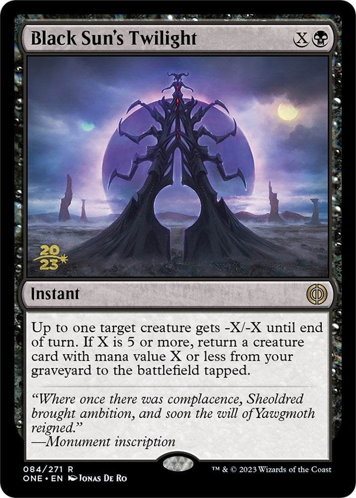Image for Black Sun's Twilight (84) [Prerelease Cards]