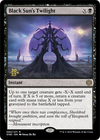 Image for Black Sun's Twilight (84) [Prerelease Cards]