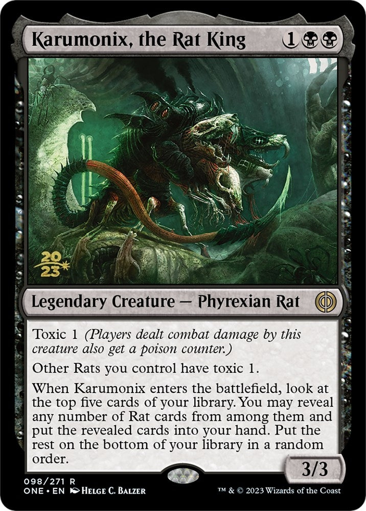 Image for Karumonix, the Rat King (98) [Prerelease Cards]