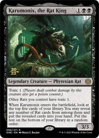 Image for Karumonix, the Rat King (98) [Prerelease Cards]