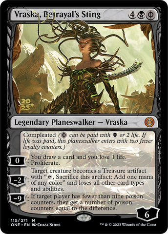 Image for Vraska, Betrayal's Sting (115) [Prerelease Cards]