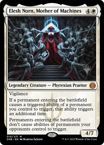 Image for Elesh Norn, Mother of Machines (10) [Promo Pack: Phyrexia: All Will Be One]