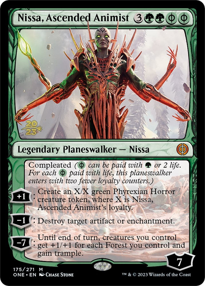 Image for Nissa, Ascended Animist (175) [Prerelease Cards]