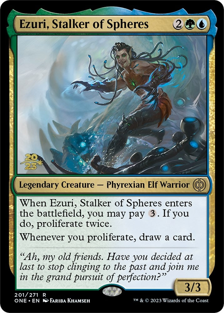 Image for Ezuri, Stalker of Spheres (201) [Prerelease Cards]
