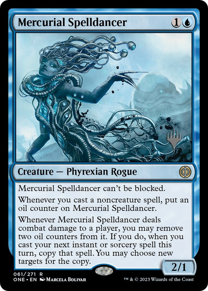 Image for Mercurial Spelldancer (61) [Promo Pack: Phyrexia: All Will Be One]
