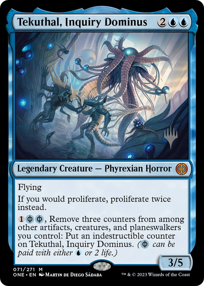 Image for Tekuthal, Inquiry Dominus (71) [Promo Pack: Phyrexia: All Will Be One]