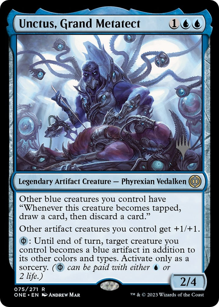 Image for Unctus, Grand Metatect (75) [Promo Pack: Phyrexia: All Will Be One]